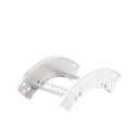 Curva Vertical Exterior de Aluminio de 90° Perfil Z / Peralte 3 1/4" / Ancho 12" / Radio 8" / Incluye Tornillería (CHVE90EZ314R8X12AK)