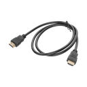 Cable HDMI de 1 Metro (High Speed) / Resolución 4K / Soporta Canal de Retorno de Audio (ARC)/ Soporta 3D / Blindado para Reducir Interferencia / Chapado en Oro / Alta Resistencia y Durabilidad.