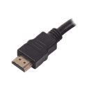 Cable HDMI de 1 Metro (High Speed) / Resolución 4K / Soporta Canal de Retorno de Audio (ARC)/ Soporta 3D / Blindado para Reducir Interferencia / Chapado en Oro / Alta Resistencia y Durabilidad.