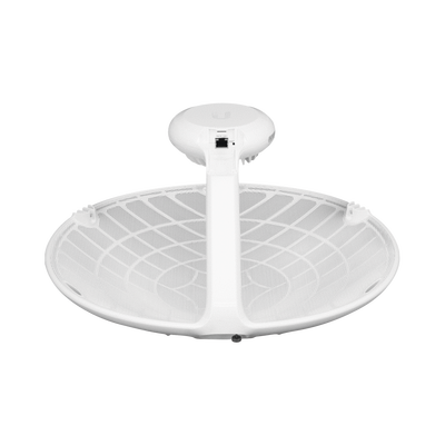 Radio de Backhaul de alta capacidad, tecnología airFiber hasta 1 Gbps, 60 GHz con failover en 5 GHz, con antena integrada de 38 dBi y 11 dBi respectivamente