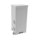 Gabinete de Piso para Exterior con Ventiladores y Termostato con Rack de 19" de 16 U + Espacio para Baterías, Se envía el Gabinete Armado.