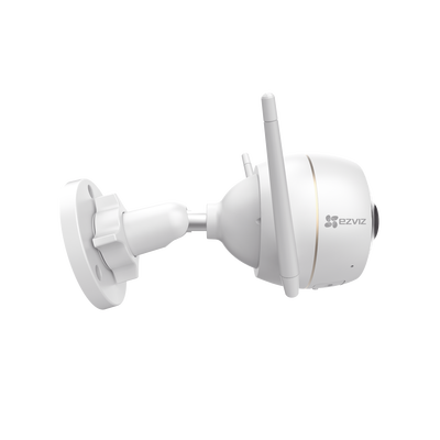 Bala IP 2 Megapíxel / Wi-Fi  / Doble Lente / COLORES EN OSCURIDAD / Deteccion de Personas o Vehículos  / Cruce de Línea / Intrusión a un área / Audio de dos vías / Luz Estroboscópica / Sirena / MicroSD