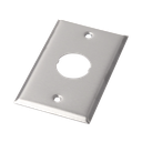 Placa de Pared IndustrialNet?, Para 1 Conector Industrial, de Acero Inoxidable