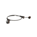 Patch Cord Cat6A IndustrialNet, Blindado S/FTP, Con Plug Industrial y Tapa en Cada Extremo, 3 Metros (9.84 Pies)