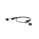 Patch Cord Cat6A IndustrialNet, Blindado S/FTP, Con Plug Industrial y Tapa en Cada Extremo, 5 Metros