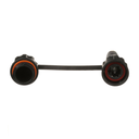 Conector Plug RJ45 de Uso Industrial, Categoría 5e, 24AWG, con Tapa Protectora, Protección IP67