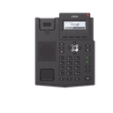 Teléfono IP empresarial para 2 lineas SIP con pantalla LCD, Códec Opus, conferencia de 3 vías, PoE.