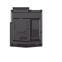Teléfono IP empresarial para 2 lineas SIP con pantalla LCD, Códec Opus, conferencia de 3 vías, PoE.