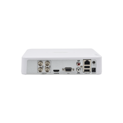 DVR 1080P Lite / 4 Canales Turbo HD + 1 Canal IP / H.264+ / Hik-Connect P2P / 1 canal audio / Salida de video FULLHD