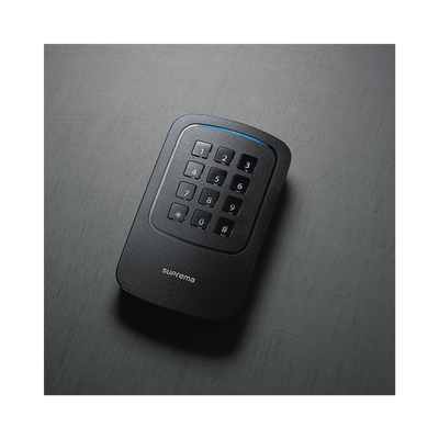Lector Esclavo de Tarjetas con teclado de uso en exterior,  Multitecnolgia, NFC y Bluetooth