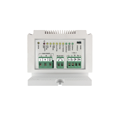ETAPA DE POTENCIA DE AUDIO IP 2X25W O 1X50W EN FORMATO CARRIL DIN ESTÉREO/MONO