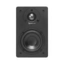 Altavoz de Estantería | Woofer  de 4'' | Tweeter de 1 | Acabado negro mate | 40 watts | 8ohms