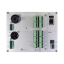 Interfaz Millennium IP para gestión de avisos y música pre-grabados IP con 8 relés IN/OUT