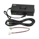 Inyector PoE industrial / Con UPS No-Break / Cuenta con 2 Puertos Gigabit (1 PoE 24/48V pasivo) / Salida DC 12V