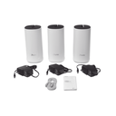 KIT 3 Routers Inalámbricos MESH Interior para Hogar / Doble Banda Wi-Fi 5 AC1200 Mbps / 2 Puerto Gigabit WAN/LAN / 2 Antenas Internas / Administración Mediante la App Deco (iOS, Android)