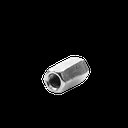 Cople hexagonal roscado cuerda máquina galvanizado de 7.9mm ( 5/16")