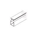 Tope Unicanal Plano para Tornillo de  3/8" ( 9.5 mm ).