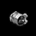 Conector recto para tubo flexible 1/2" (13mm)