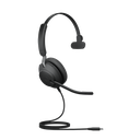 Jabra Evolve 2 40, Auricular mono versión UC con aislamiento de ruido, conexión USB-C y indicador de ocupado (Busylight) (24089-889-899)