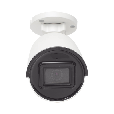 Bala IP 4 Megapixel / Lente 2.8 mm / 40 mts IR EXIR / Exterior IP67 / WDR 120 dB / PoE / Micrófono Integrado / ACUSENSE (Evita Falsas Alarmas) / Metal  / MicroSD / ONVIF / ACUSEARCH
