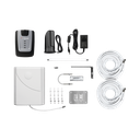 KIT de Amplificador de Señal Celular Home Room, especial para Datos 4G LTE, 3G y Voz. Mejora la señal en áreas de hasta 140 metros cuadrados.
