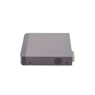 DVR 8 Canales TurboHD + 4 Canales IP / 5 Megapixel Lite / Acusense / Audio por Coaxitron / 1 Bahía de Disco Duro / Audio por Coaxitron / Evita Falsas Alarmas / Salida de Video en Full HD