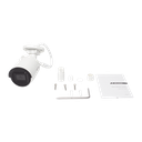 Bala IP 4 Megapixel / Lente 2.8 mm / 40 mts IR EXIR / Exterior IP67 / WDR 120 dB / PoE / Micrófono Integrado / ACUSENSE (Evita Falsas Alarmas) / Metal  / MicroSD / ONVIF / ACUSEARCH