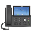 Teléfono IP  Android Empresarial para 20 lineas SIP, pantalla táctil, Wi-Fi y Bluetooth, PoE, hasta 112 botones DSS, puertos Gigabit, soporta recepción de video.