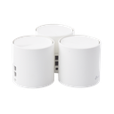 Kit 3 Routers Inalámbricos MESH Interior para Hogar / Doble Banda Wi-Fi 6 AX1800 Mbps / 2 Puerto Gigabit WAN/LAN / 2 Antenas Internas / Administración Mediante la App Deco (iOS, Android) / Protección HomeShield