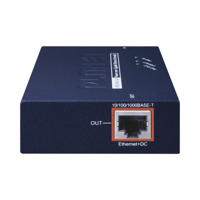 Extensor PoE+ / Hasta 100 m / Entrada PoE+ Gigabit 802.3 at y Salida PoE+ Gigabit 802.3 af / at / Interior