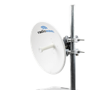 Antena Direccional de alto desempeño, Dimensiones (2 ft), Ganancia de 29 dBi, 4.9-6 GHz, Conectores N-hembra, Fácil instalación, Preensamblada, Montaje incluido