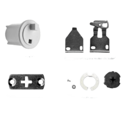 Motor inalámbrico (RTS) de baterías convierta sus persianas de cadena en sistemas inteligentes, para ventanas de 2.30m ancho / 3.00m alto, no incluye textil
