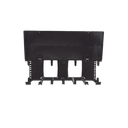 Organizador de Cables Horizontal PatchRunner™, Sencillo (Solo Frontal), Para Rack de 19in, 4UR