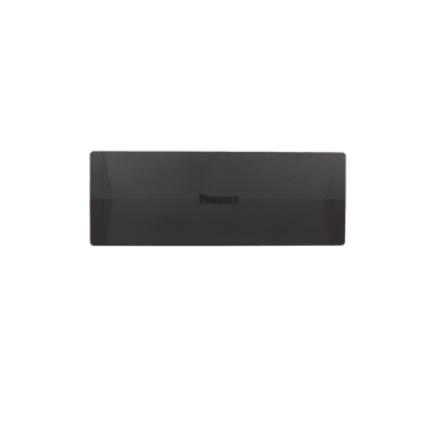 Organizador de Cables Horizontal PatchRunner™, Sencillo (Solo Frontal), Para Rack de 19in, 4UR