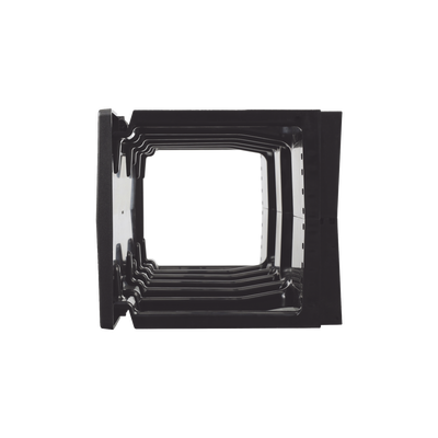 Organizador de Cables Horizontal PatchRunner™, Sencillo (Solo Frontal), Para Rack de 19in, 4UR