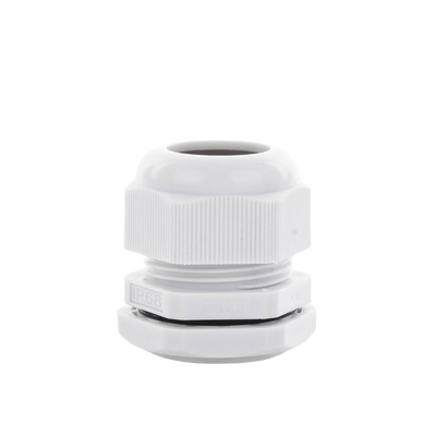 Conector Plástico Tipo Glándula para Cable de 18 a 25 mm de Diámetro.