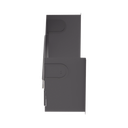 Soporte Industrial Para Instalar Equipos de Montaje en Riel DIN, Para Racks o Gabinetes Estándar de 19in, de 4UR, Color Negro