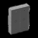 Gabinete de Medios de 19 Pulgadas de alto, para Empotrar en Pared (360 x 478 x 95 mm).