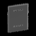 Gabinete de Medios de 19 Pulgadas de alto, para Empotrar en Pared (360 x 478 x 95 mm).