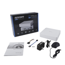(AUDIO POR COAXITRON) DVR 2 Megapixel (1080p) Lite Pentahibrido / 4 Canales TURBOHD + 1 Canal IP / 1 Bahía de Disco Duro / 4 Canales de Audio por Coaxitron / H.264+ / Salida Full HD