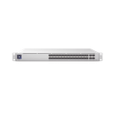 UniFi Switch PRO Aggregation Capa 3 para fibra óptica con 28 puertos SFP+ (10G) y 4 puertos SFP28 (25G), pantalla informativa