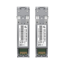 UFiber Módulo SFP+ 10G, transceptor MiniGibic MultiModo 10 Gbps, distancia 300m, conectores LC, paquete de 2 piezas