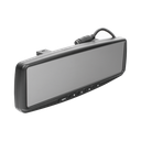 Sistema alámbrico de reversa con cámara y monitor de 4.3 pulgadas, Incluye cámara para placa de  170°