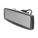 Sistema alámbrico de reversa con cámara y monitor de 4.3 pulgadas, Incluye cámara para placa de  170°