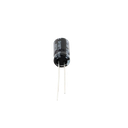 Capacitor Electrolítico en Aluminio, Radial de 220 µFd, 16 Vcc, 105 °C, 6.3 x 11 mm.