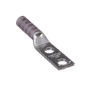 Zapata de compresión LCC1/0-38DW-X para cal. 1/0 Awg, Doble barreno para tornillo prisionero de 3/8, 1 Pz