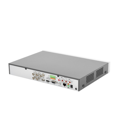 DVR 4 Canales TurboHD + 4 Canales IP/ 8 Megapixel/ Acusense/ Audio por coaxitron / 1 Bahía de Disco Duro /4 Entradas de Alarma / 1 Salida de Alarma / H.265+
