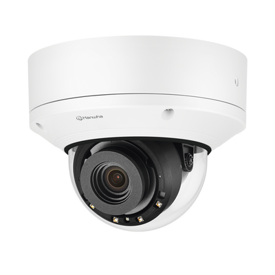 Cámara IP Domo Interior Antivandálica 2MP /Extensor POE / Lente Motorizado 2.8-12mm / IR 50M / WDR 150db / H.265 & WiseStream II