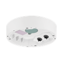 Cámara IP Domo Interior Antivandálica 2MP /Extensor POE / Lente Motorizado 2.8-12mm / IR 50M / WDR 150db / H.265 & WiseStream II
