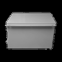 Gabinete de Telecom. de Acero Galvanizada con Plato Interior (400 x 400 x 250 mm). SE PUEDE PONER CANDADO.